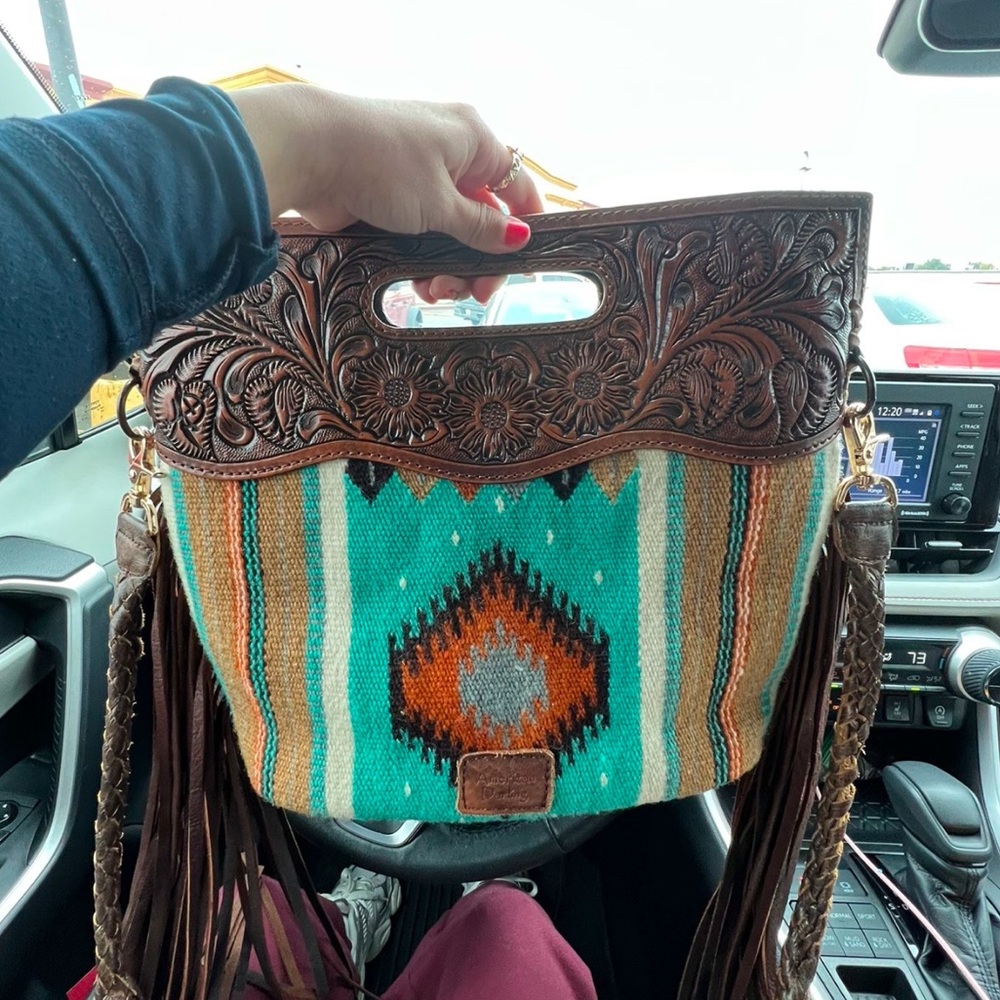 American Darling clutch handbag